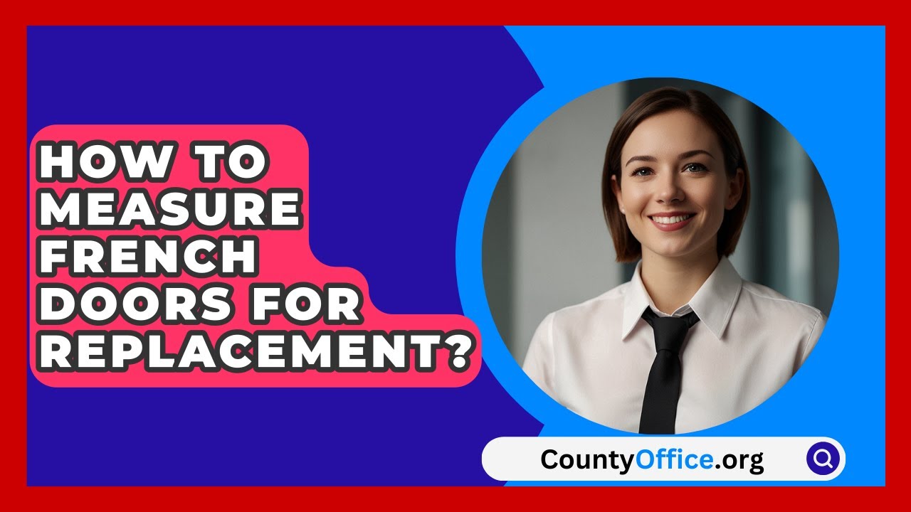 How To Measure French Doors For Replacement? - CountyOffice.org