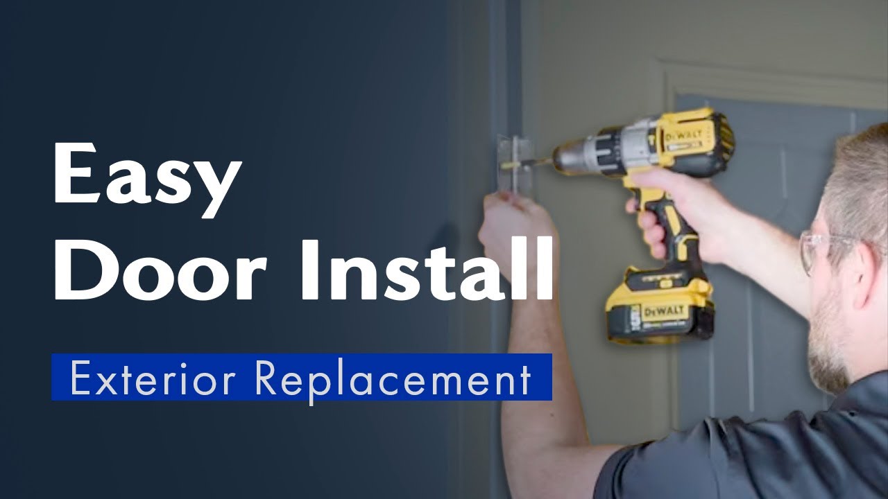 How to Install an Exterior Door