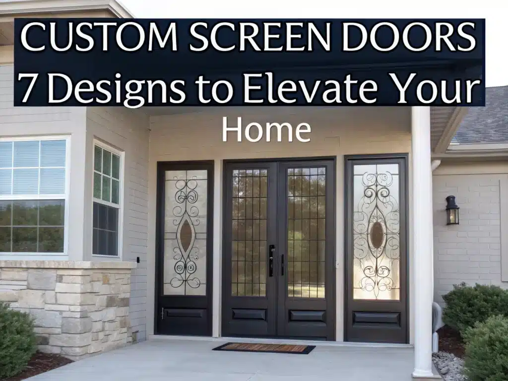 custom screen doors