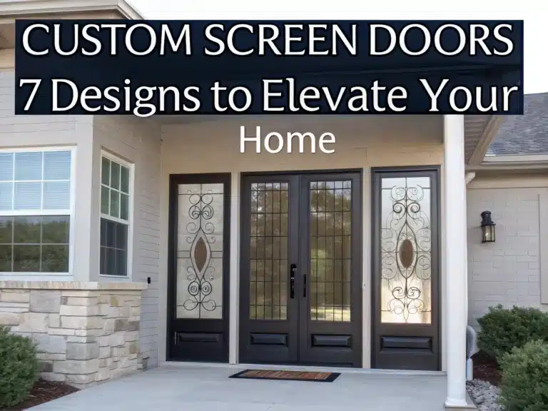 custom screen doors