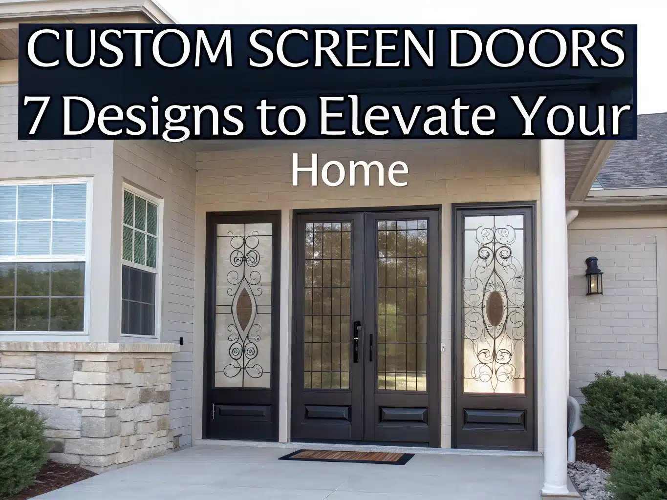 custom screen doors