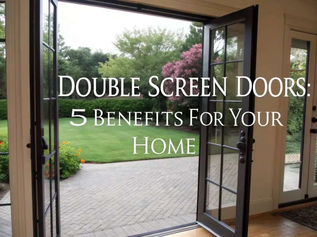 double screen doors