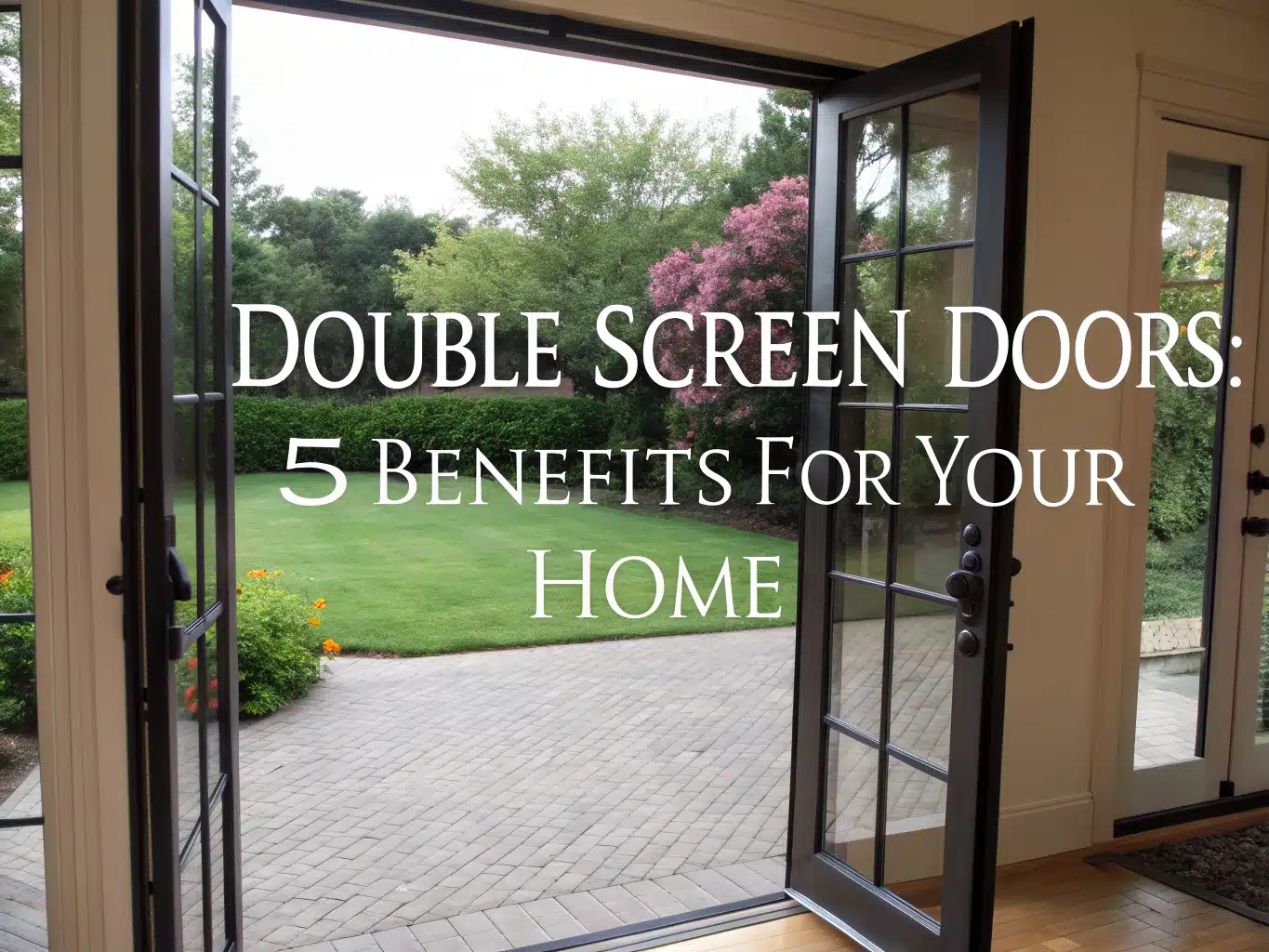 double screen doors