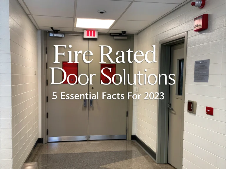 fire rated door