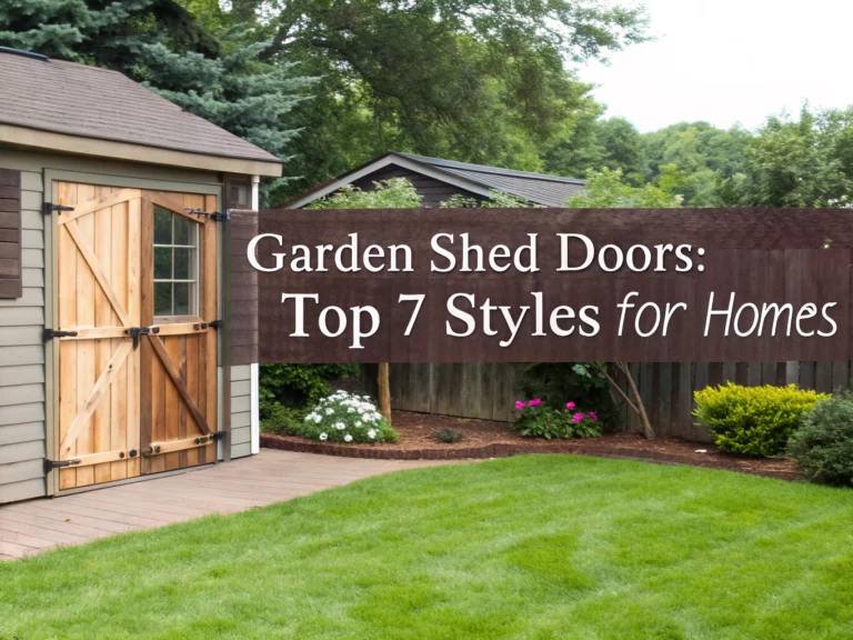 garden shed doors