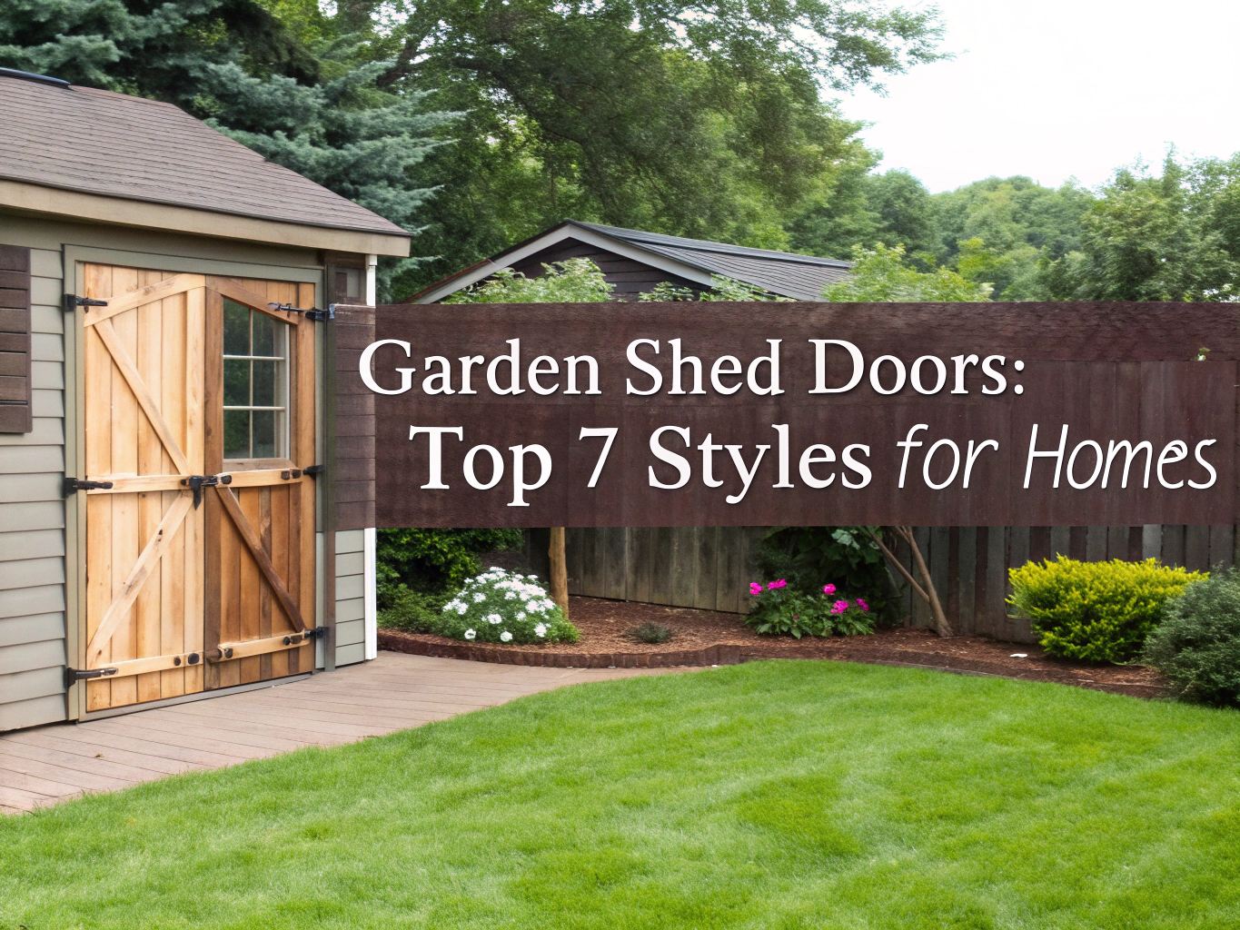 garden shed doors