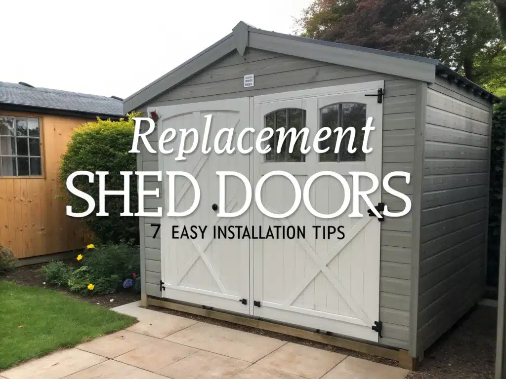 replacement shed doors