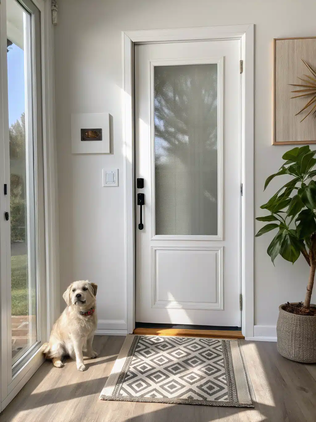 screen door with pet door 2025 07 13T182345.540Z