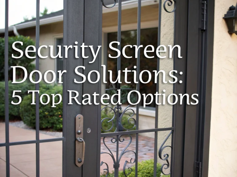 security screen door