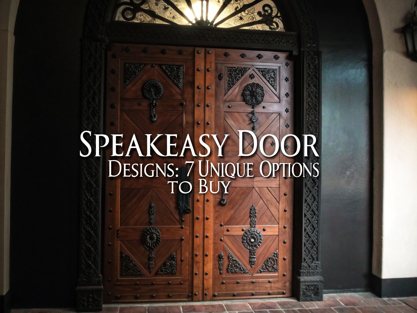 speakeasy door