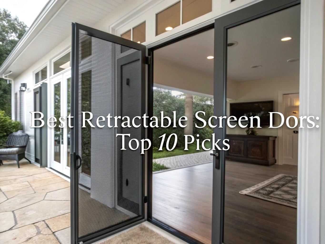 best retractable screen doors