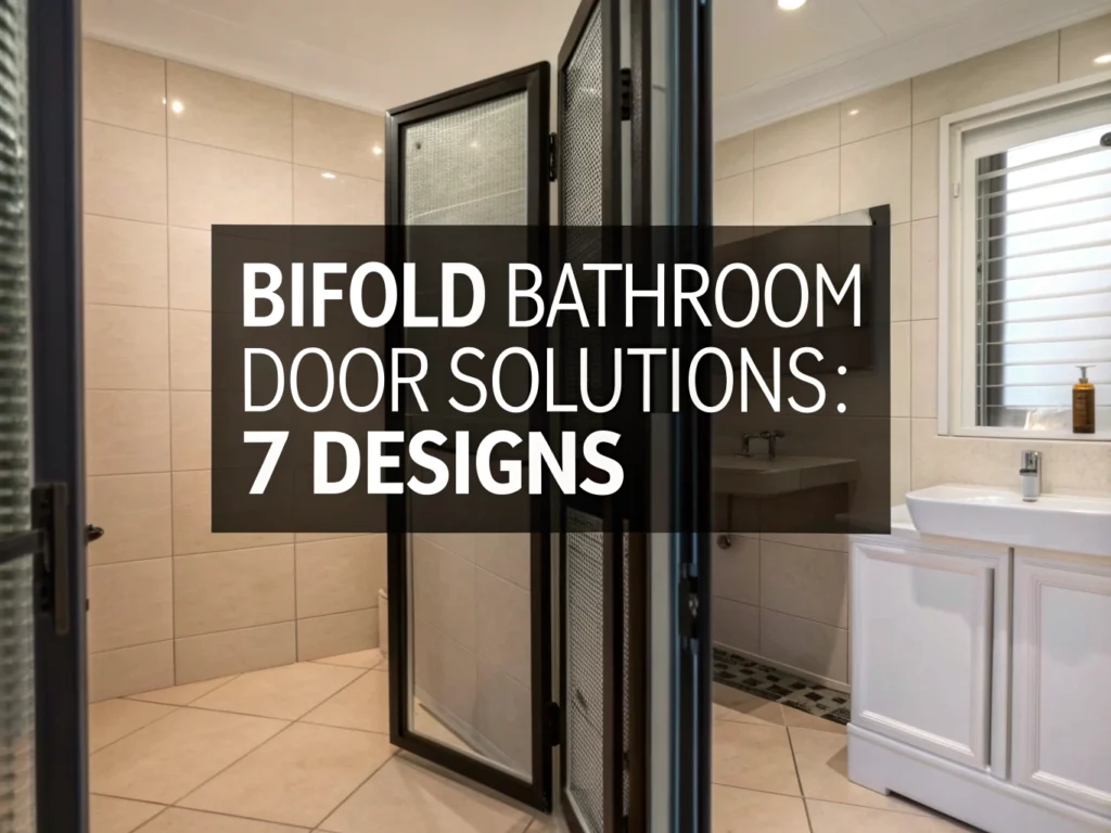 bifold bathroom door