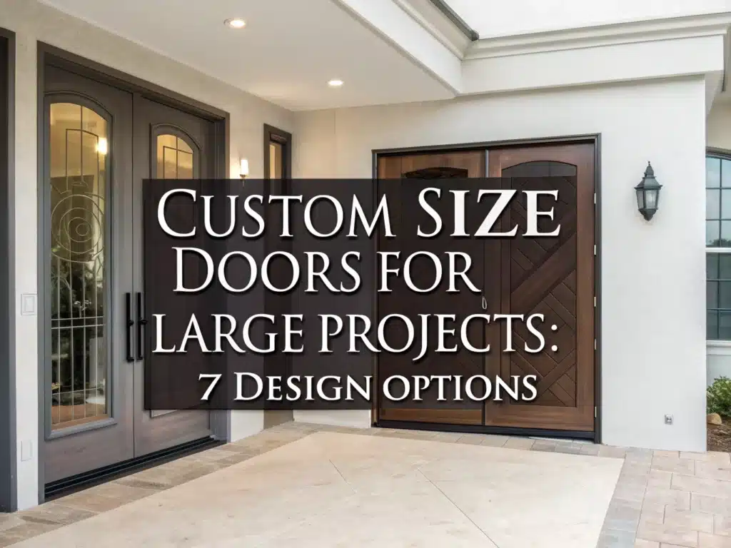 custom size doors