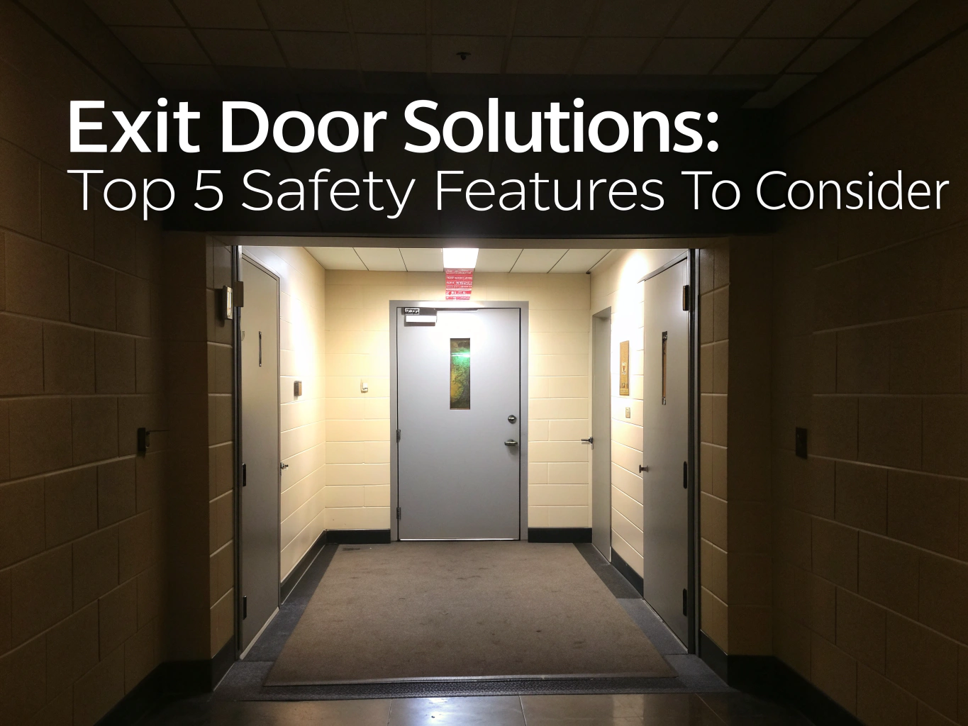 exit door