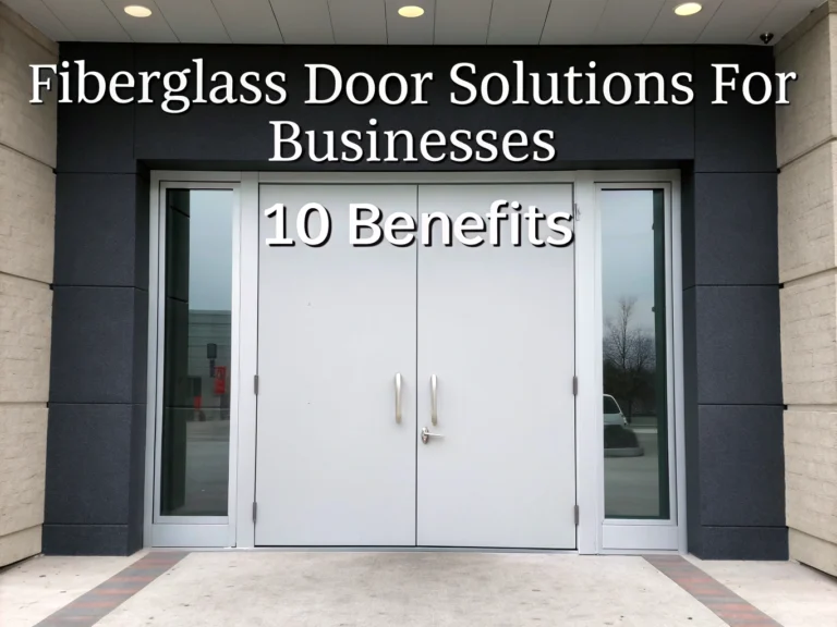 fiberglass door