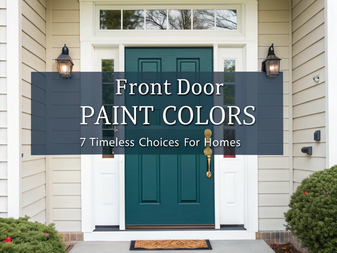 front door paint colors