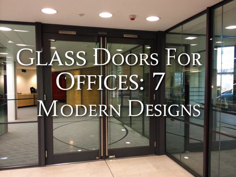 glass doors