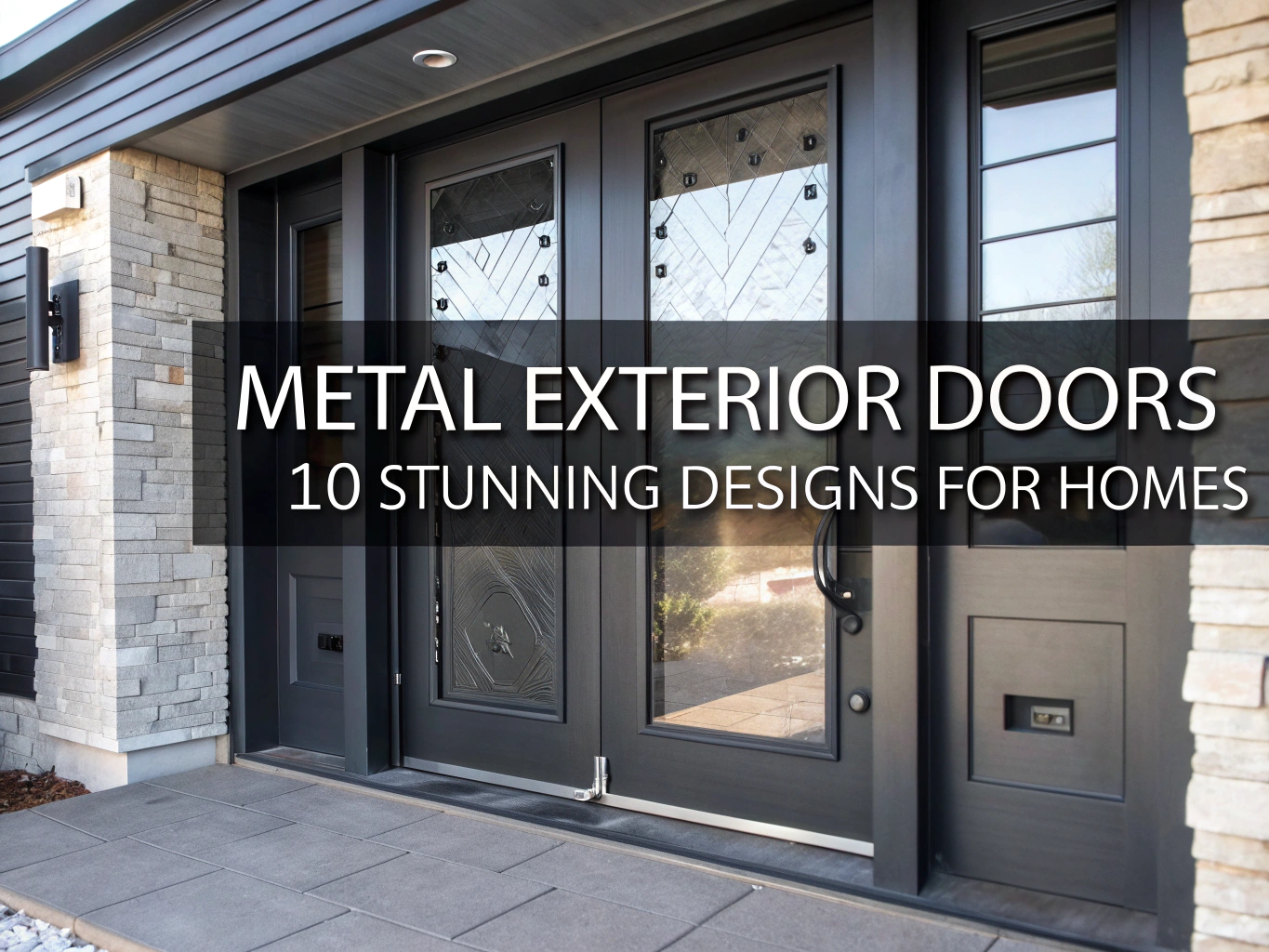 metal exterior doors