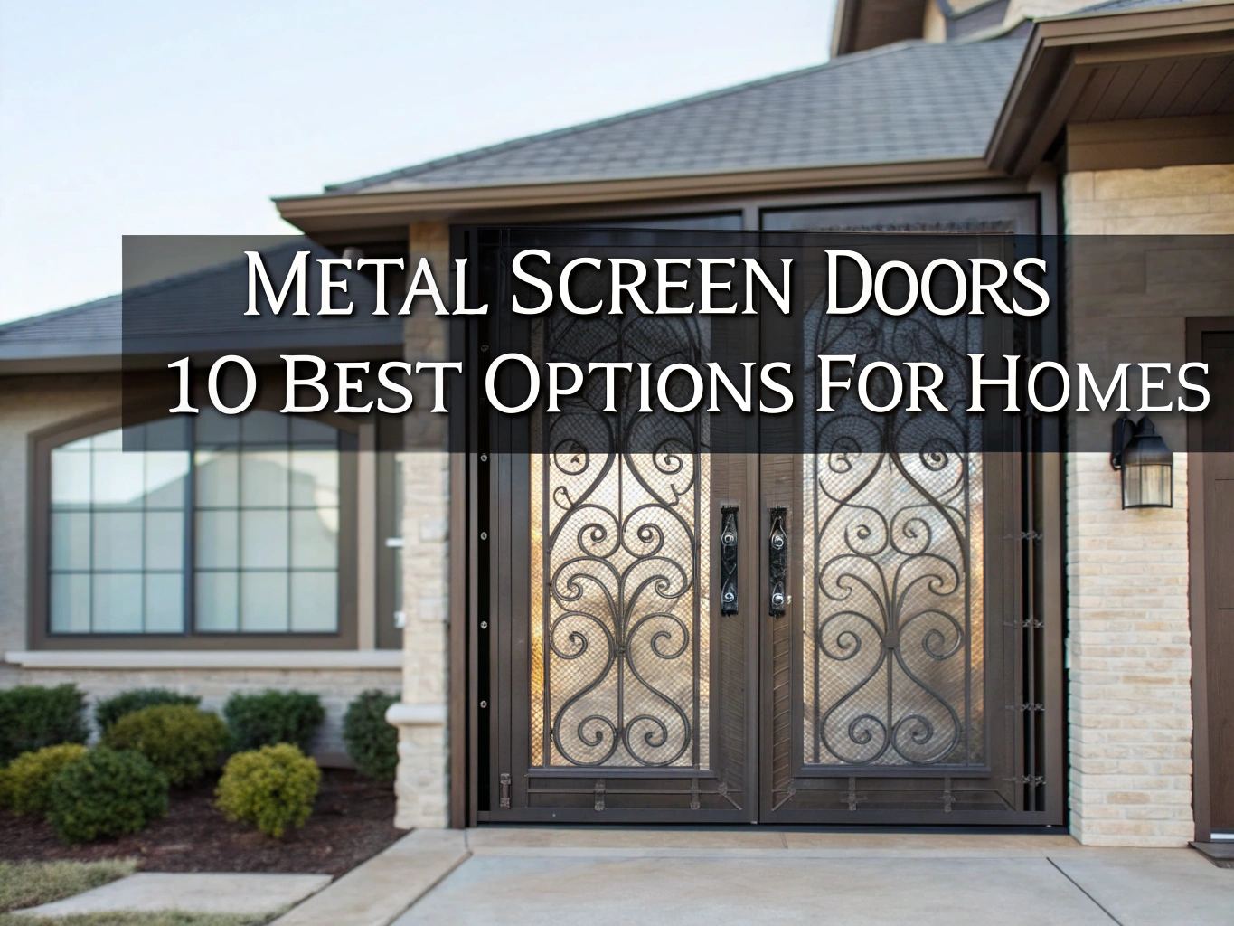 metal screen doors