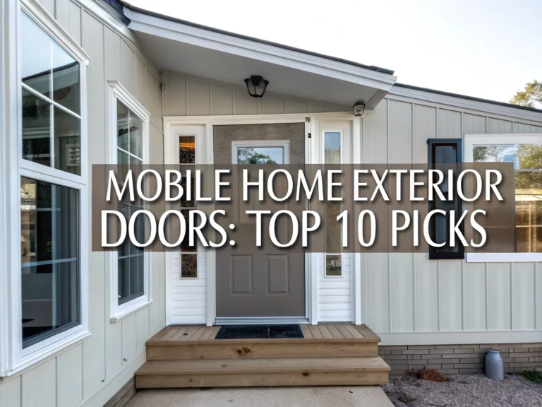 mobile home exterior doors