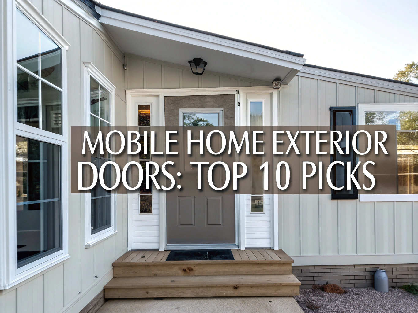 mobile home exterior doors