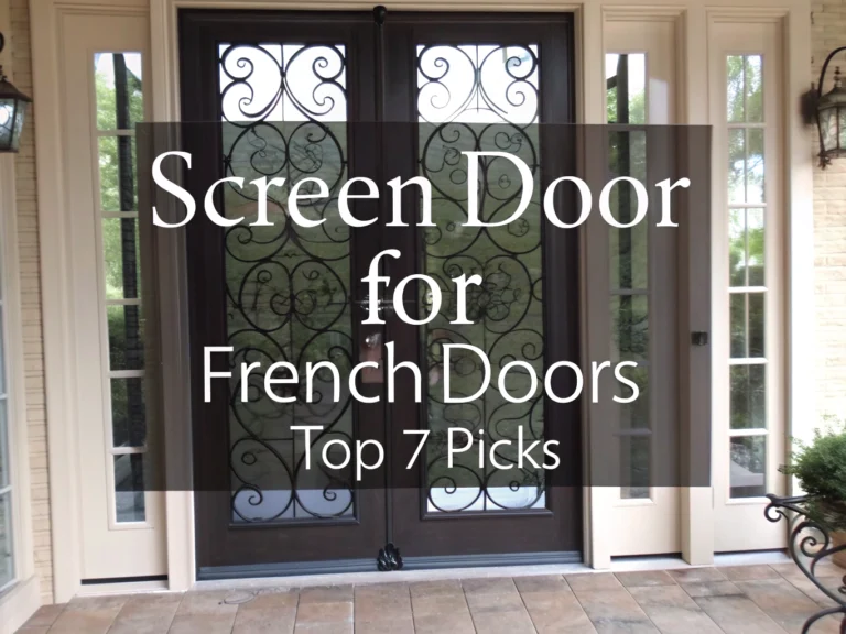 screen door for french doors