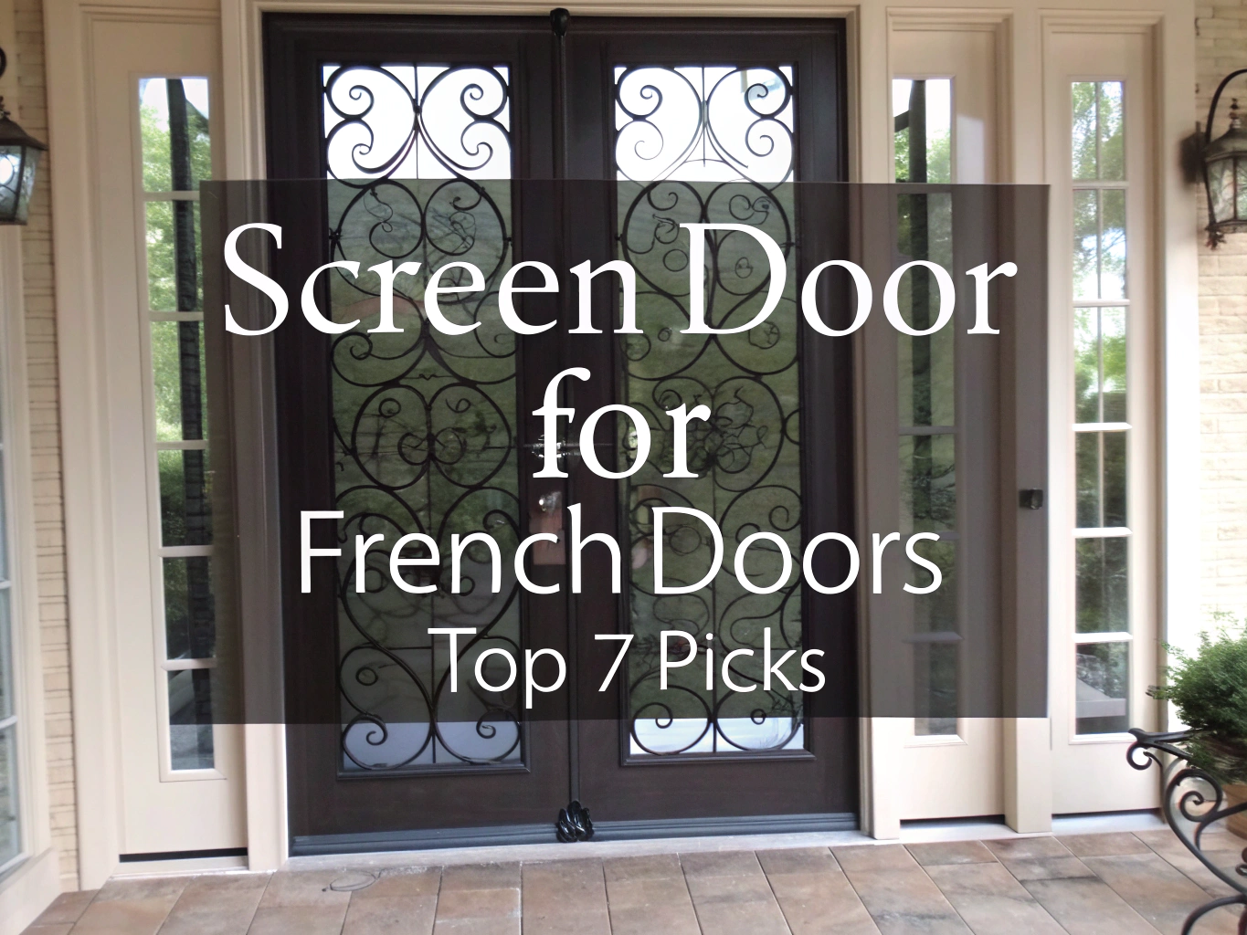 screen door for french doors