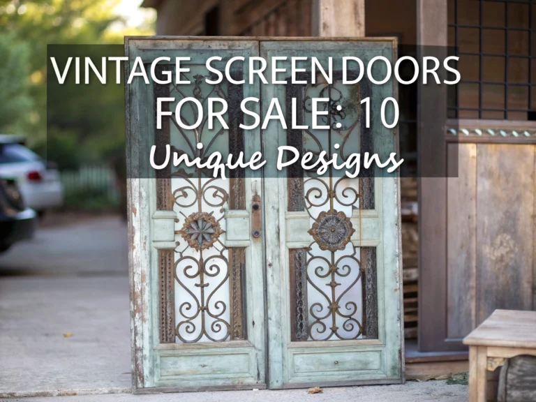 vintage screen doors