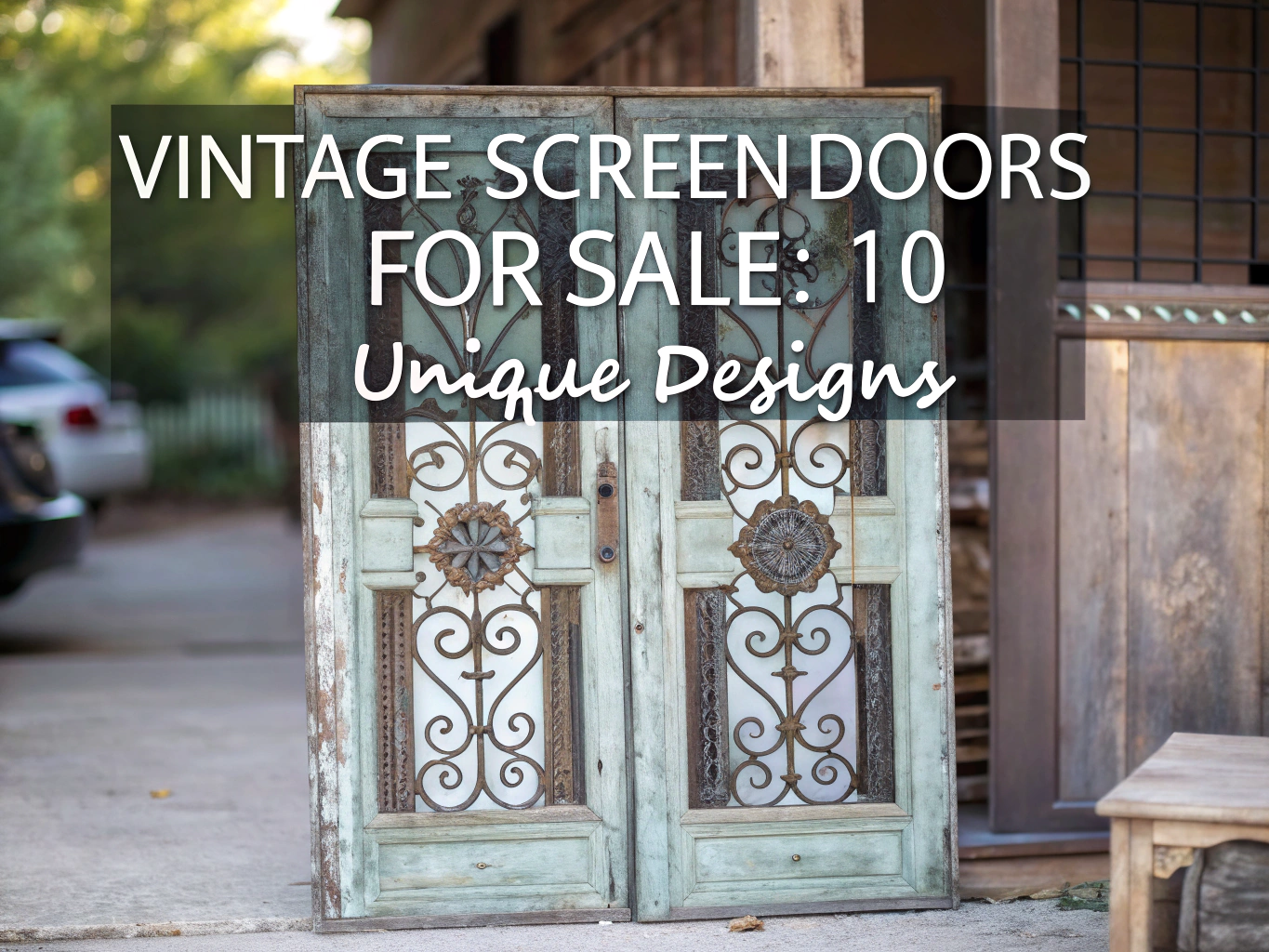 vintage screen doors