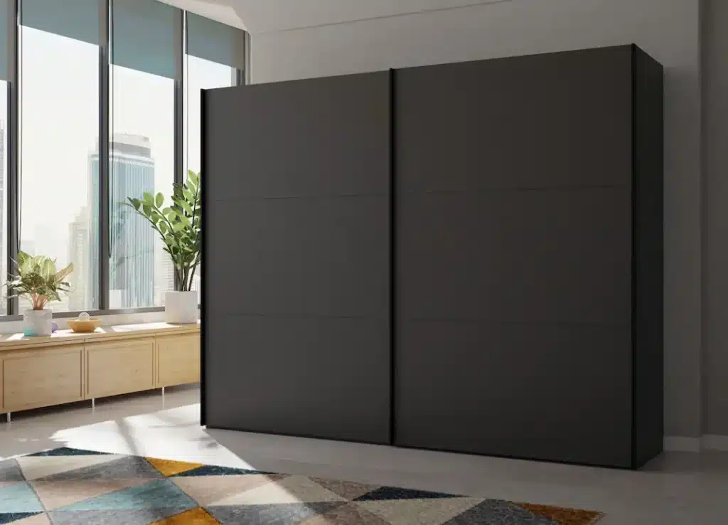Matte Finish Sliding Wardrobes