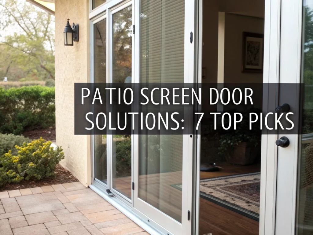 patio screen door