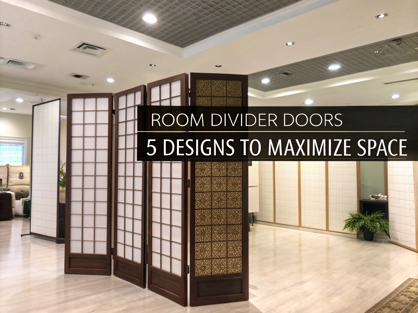 room divider doors