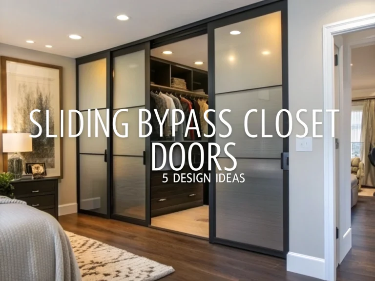 sliding bypass closet doors