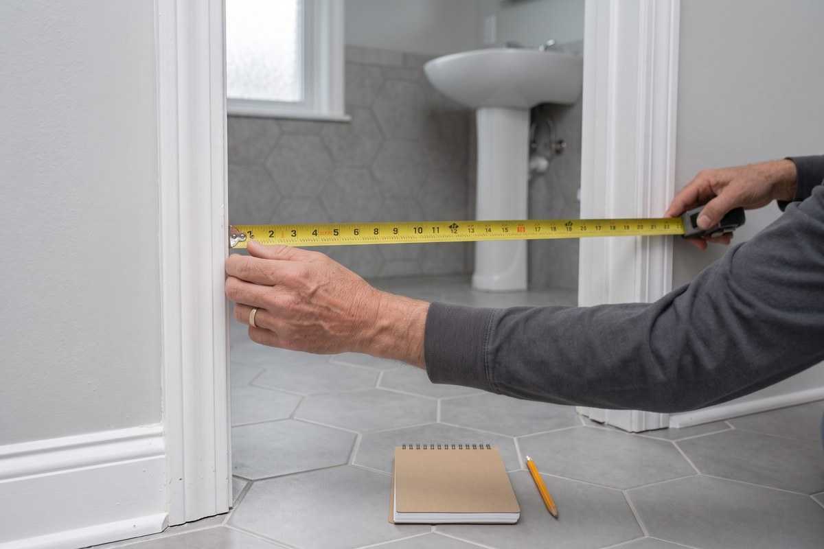 bifold bathroom door 3